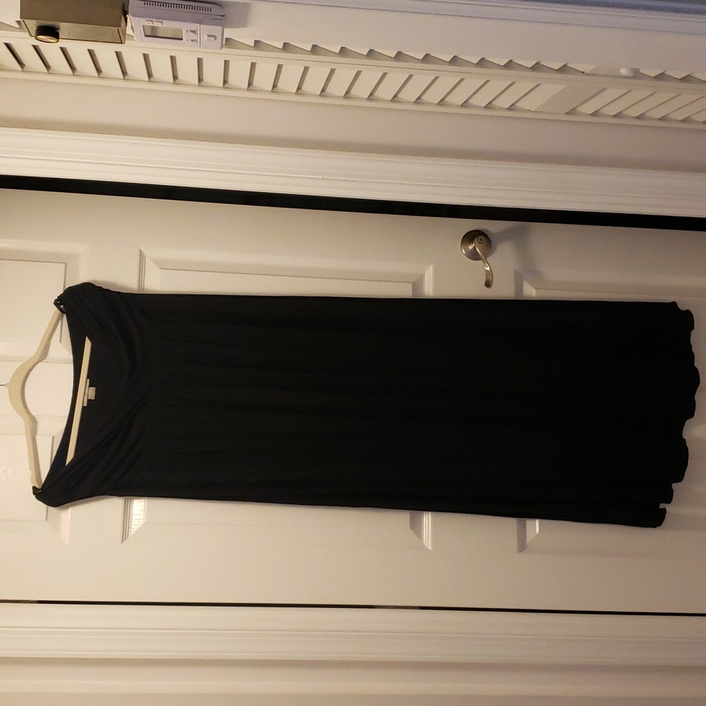 Strapless cotton dress